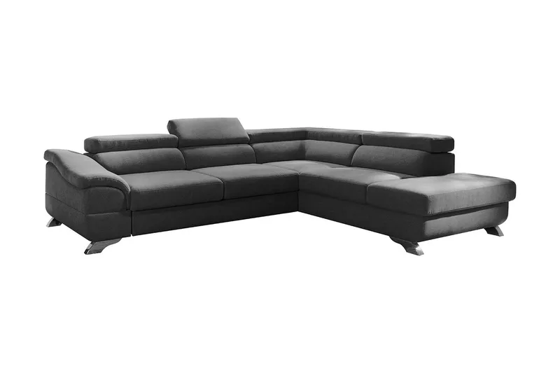 Vuodesohva Seglim 3:n ist avopäädyllä Oikea, Tummanharmaa