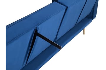 Vuodesohva Visnes 218 cm - Sininen - Huonekalut - Sohva - Vuodesohva - 3 istuttava vuodesohva