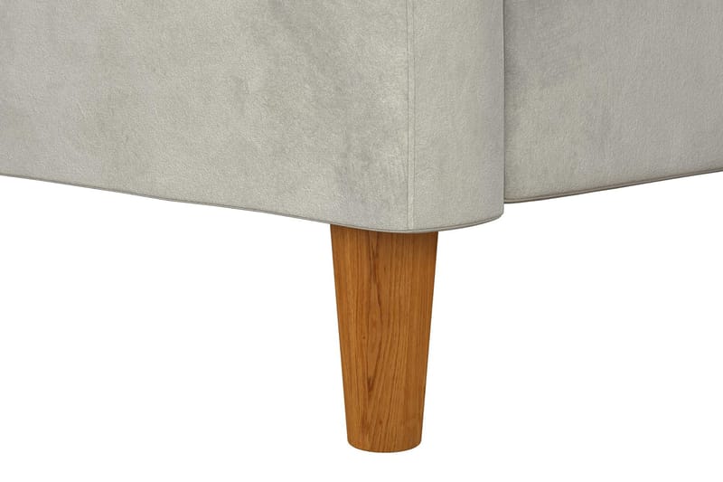 3:n ist Divaanivuodesohva Celine Sametti/Vaaleanharmaa - Dorel Home - Huonekalut - Sohva - Vuodesohva - Divaanivuodesohva