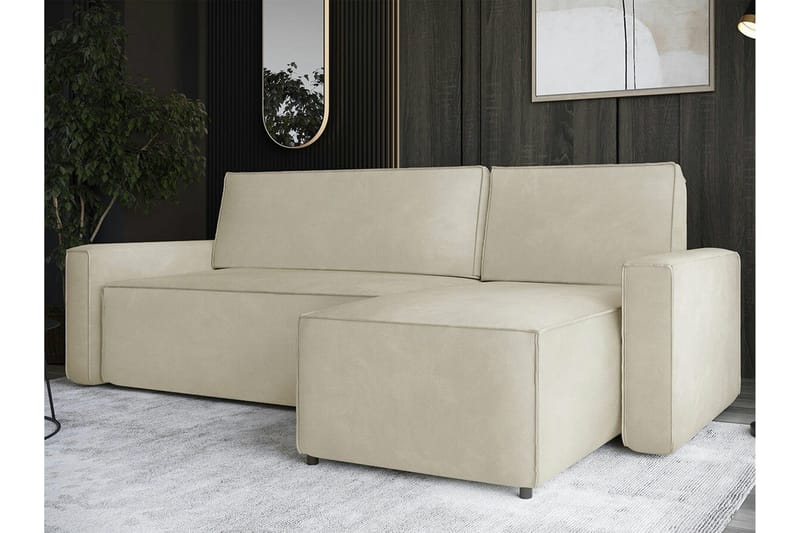 3:n ist Kulmasohva Bandon - Beige - Huonekalut - Sohva - Vuodesohva