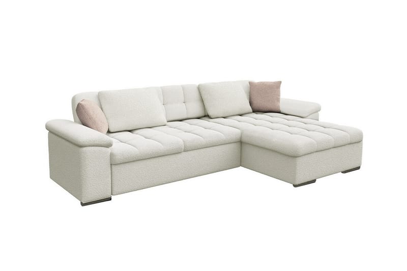 3:n ist Kulmasohva Camior - Beige/Vaaleabeige - Huonekalut - Sohva - Vuodesohva