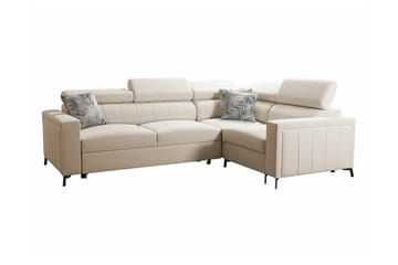 3:n ist Kulmasohva Galbally - Beige - Huonekalut - Sohva - Vuodesohva