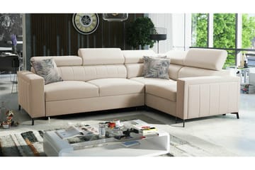 3:n ist Kulmasohva Galbally - Beige - Huonekalut - Sohva - Vuodesohva