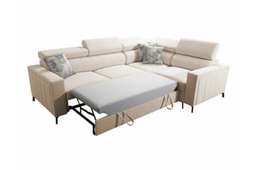 3:n ist Kulmasohva Galbally - Beige - Huonekalut - Sohva - Vuodesohva