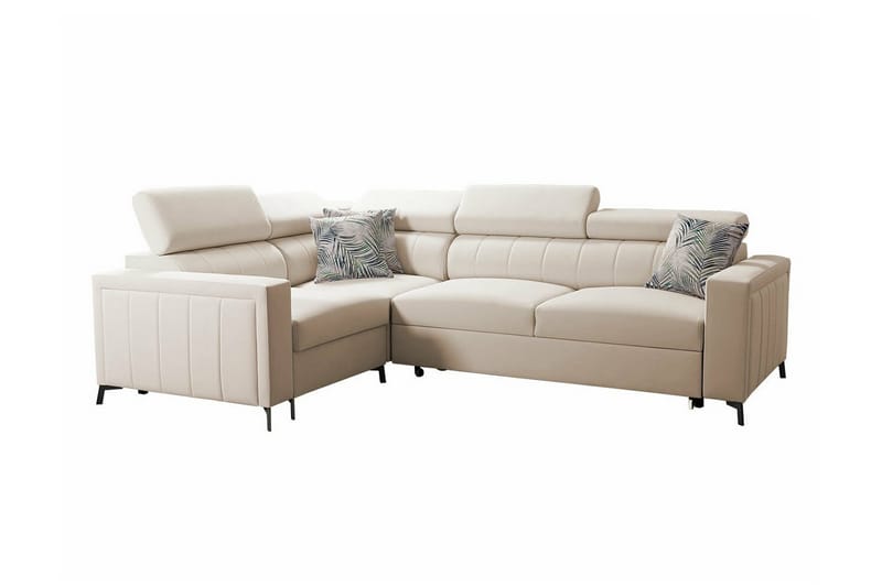 3:n ist Kulmasohva Galbally - Beige - Huonekalut - Sohva - Vuodesohva