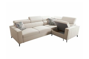 3:n ist Kulmasohva Galbally - Beige - Huonekalut - Sohva - Vuodesohva