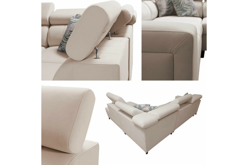 3:n ist Kulmasohva Galbally - Beige - Huonekalut - Sohva - Vuodesohva