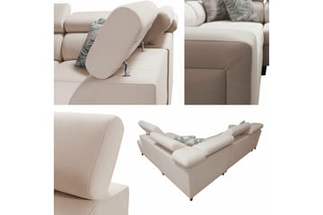 3:n ist Kulmasohva Galbally - Beige - Huonekalut - Sohva - Vuodesohva