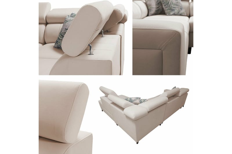 3:n ist Kulmasohva Galbally - Beige - Huonekalut - Sohva - Vuodesohva