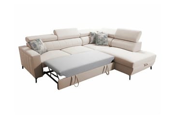 3:n ist Kulmasohva Galbally - Beige - Huonekalut - Sohva - Vuodesohva