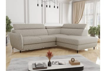 3:n ist Kulmasohva Graystone - Beige - Huonekalut - Sohva - Vuodesohva