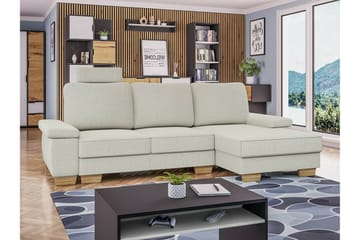 3:n ist Kulmasohva Graystone - Beige - Huonekalut - Sohva - Vuodesohva