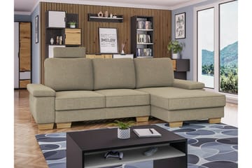 3:n ist Kulmasohva Graystone - Beige - Huonekalut - Sohva - Vuodesohva