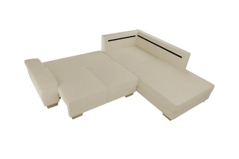 3:n ist Kulmasohva Graystone - Beige - Huonekalut - Sohva - Vuodesohva