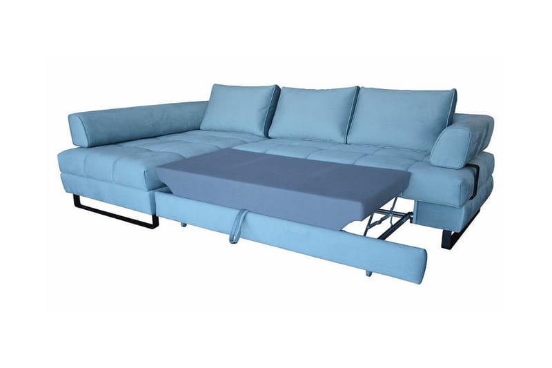 3:n ist Kulmasohva Graystone - Tummanharmaa - Huonekalut - Sohva - Vuodesohva