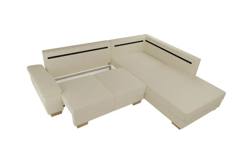 3:n ist Kulmasohva Graystone - Huonekalut - Sohva - Vuodesohva