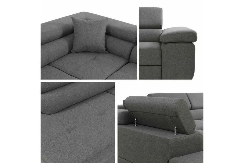 3:n ist Kulmasohva Kintore - Huonekalut - Sohva - Vuodesohva