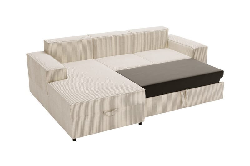 3:n ist Kulmasohva Knocklong - Beige - Huonekalut - Sohva - Vuodesohva