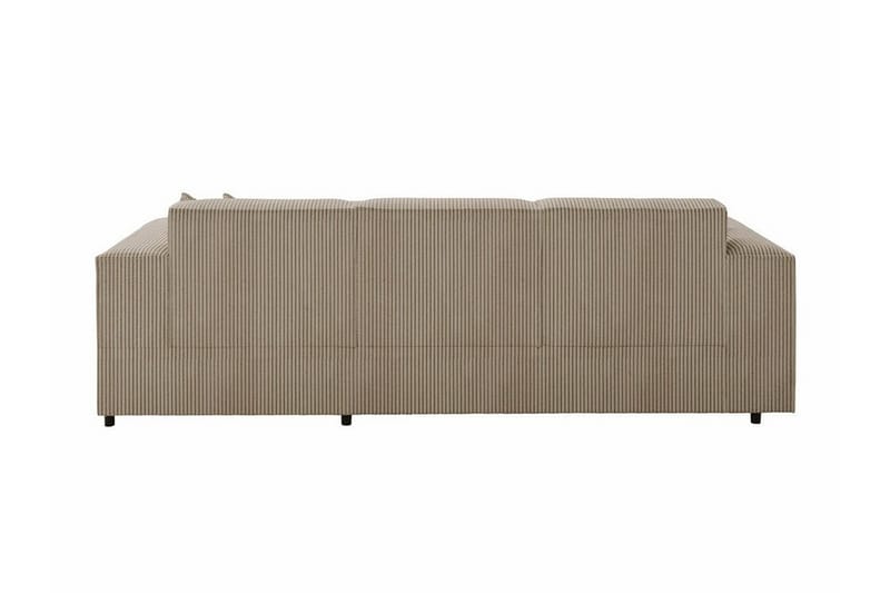 3:n ist Kulmasohva Knocklong - Beige/Vaaleabeige - Huonekalut - Sohva - Vuodesohva