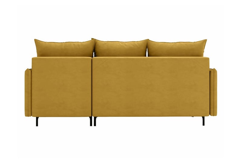 3:n ist Kulmasohva Knocklong - Harmaa - Huonekalut - Sohva - Vuodesohva