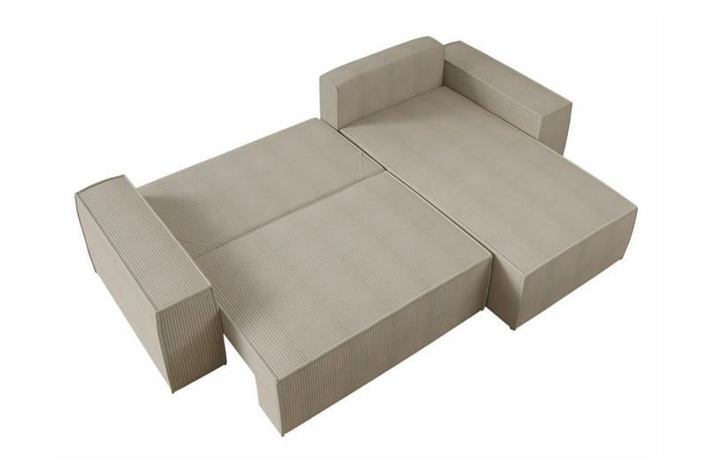 3:n ist Kulmasohva Knocklong - Keltainen - Huonekalut - Sohva - Vuodesohva