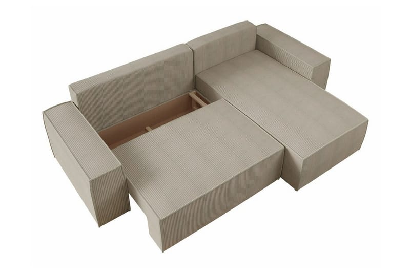 3:n ist Kulmasohva Knocklong - Tummanharmaa - Huonekalut - Sohva - Vuodesohva