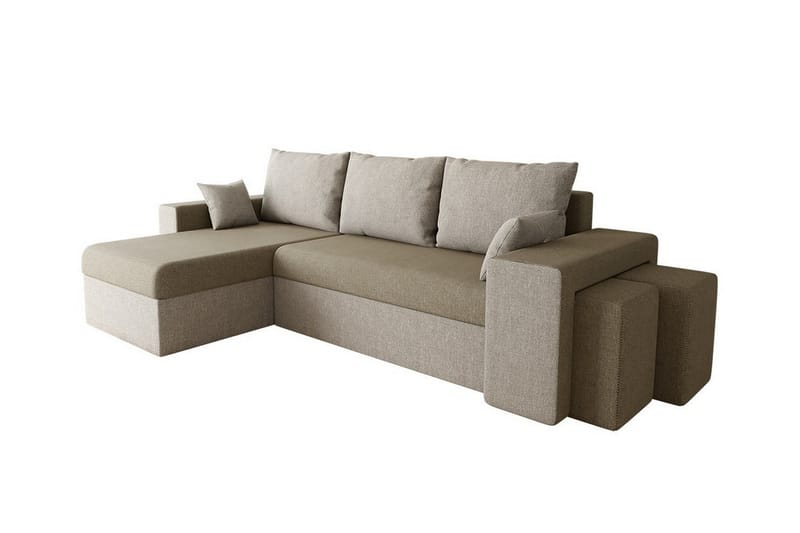 3:n ist Kulmasohva Midfeld - Beige - Huonekalut - Sohva - Vuodesohva