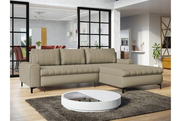 3:n ist Kulmasohva Talby - Beige - Huonekalut - Sohva - Vuodesohva