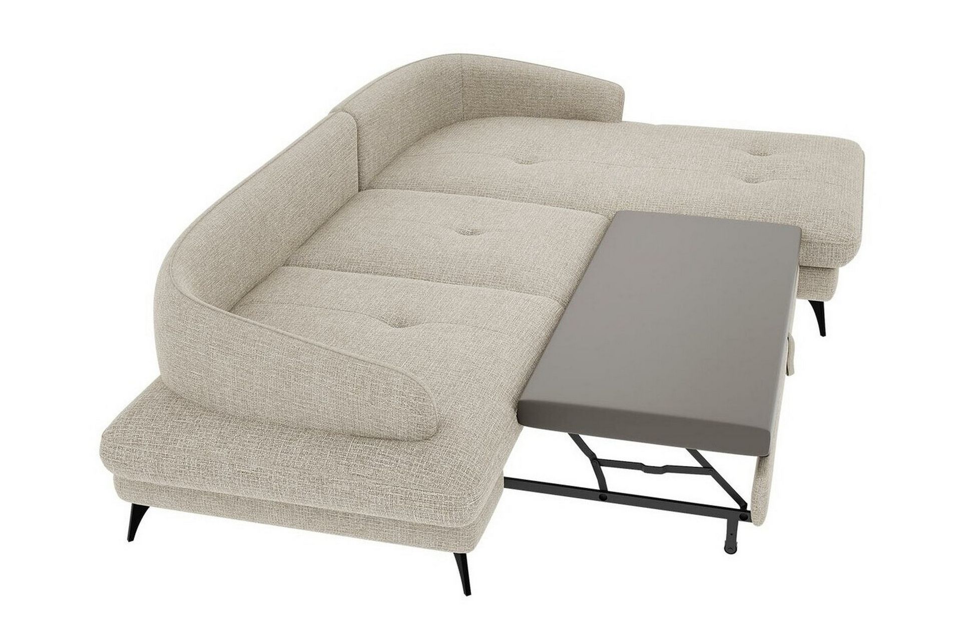3:n ist Kulmasohva Telford - Beige - Huonekalut - Sohva - Vuodesohva