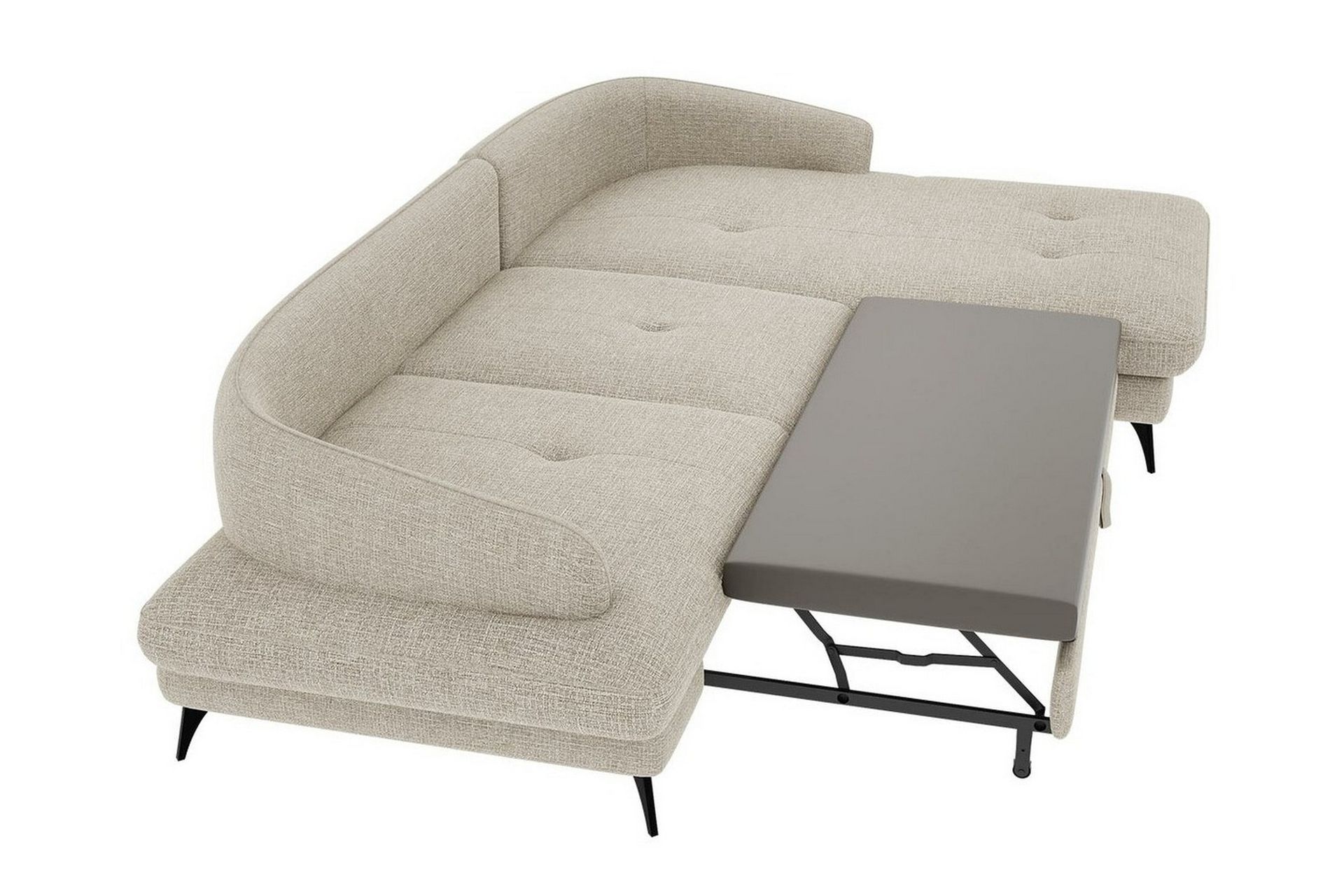 3:n ist Kulmasohva Telford - Beige - Huonekalut - Sohva - Vuodesohva