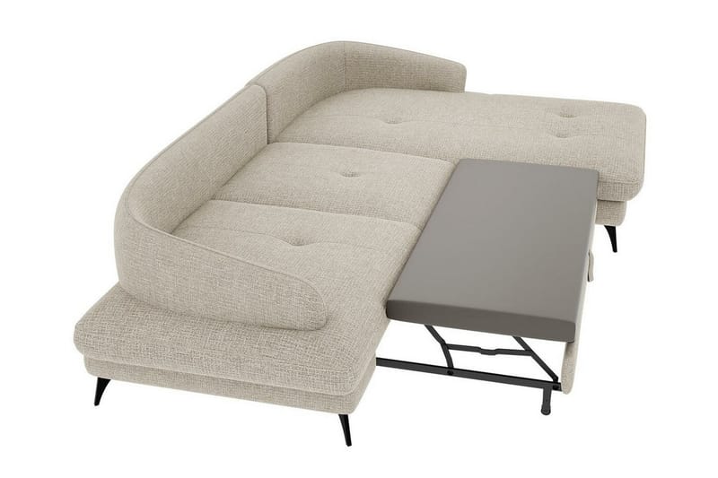3:n ist Kulmasohva Telford - Beige - Huonekalut - Sohva - Vuodesohva