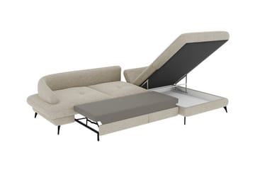 3:n ist Kulmasohva Telford - Beige - Huonekalut - Sohva - Vuodesohva