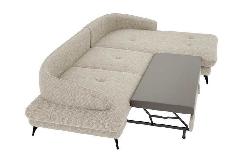 3:n ist Kulmasohva Telford - Beige - Huonekalut - Sohva - Vuodesohva