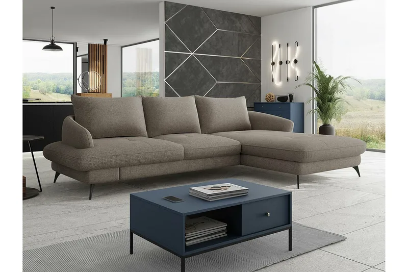 3:n ist Kulmasohva Telford - Huonekalut - Sohva - Vuodesohva