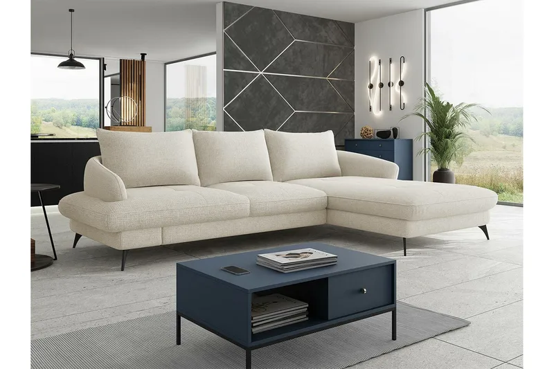 3:n ist Kulmasohva Telford - Huonekalut - Sohva - Vuodesohva