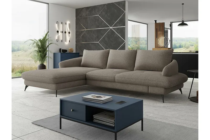 3:n ist Kulmasohva Telford - Huonekalut - Sohva - Vuodesohva