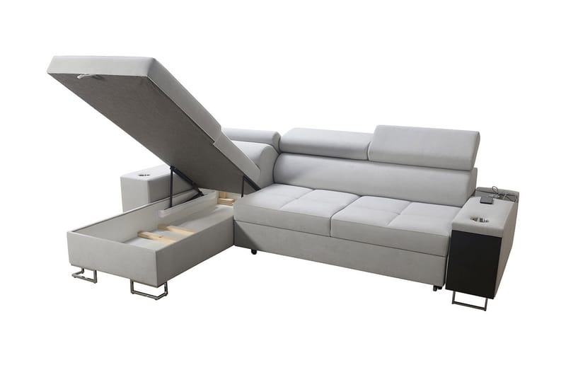 3:n ist Kulmavuodesohva Torretta Oikea - Ruskea - Huonekalut - Sohva - Vuodesohva