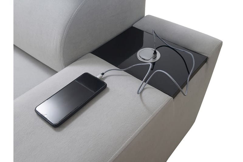 3:n ist Kulmavuodesohva Torretta Oikea - Ruskea - Huonekalut - Sohva - Vuodesohva