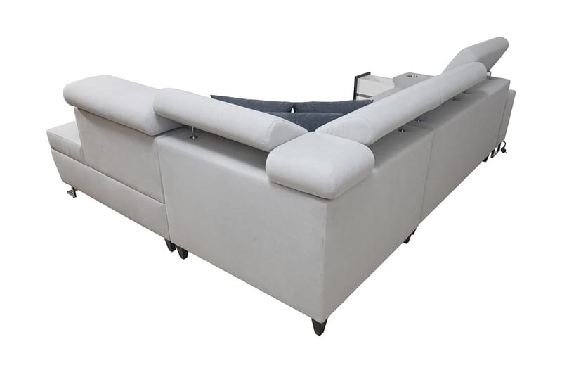 3:n ist Kulmavuodesohva Torretta Oikea - Valkoinen - Huonekalut - Sohva - Vuodesohva