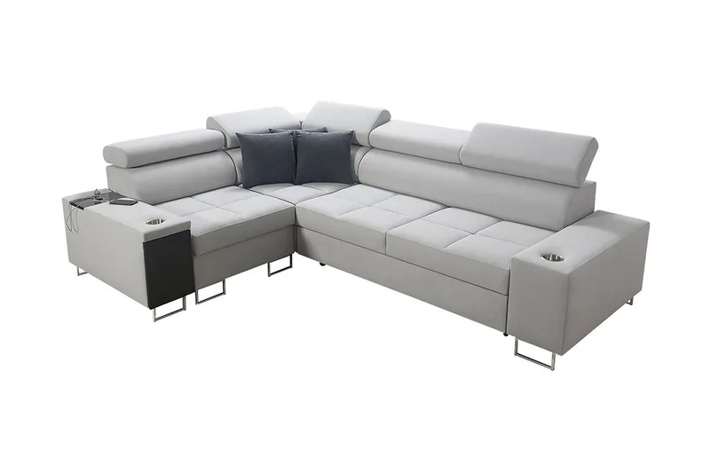 3:n ist Kulmavuodesohva Torretta Vasen, Valkoinen