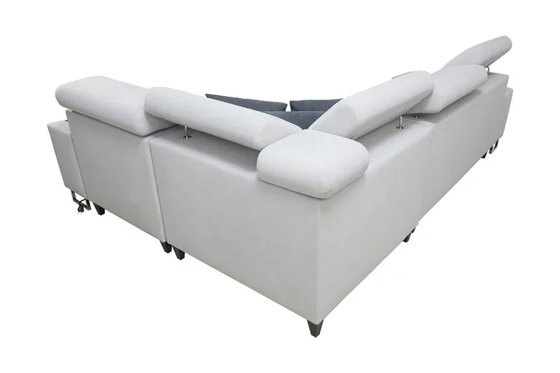 3:n ist Kulmavuodesohva Torretta Vasen - Valkoinen - Huonekalut - Sohva - Vuodesohva