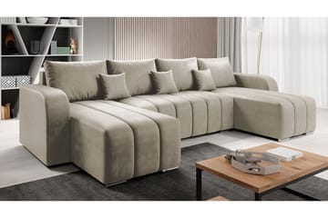3:n ist ulmasohva Zulueta - Beige - Huonekalut - Sohva - Vuodesohva
