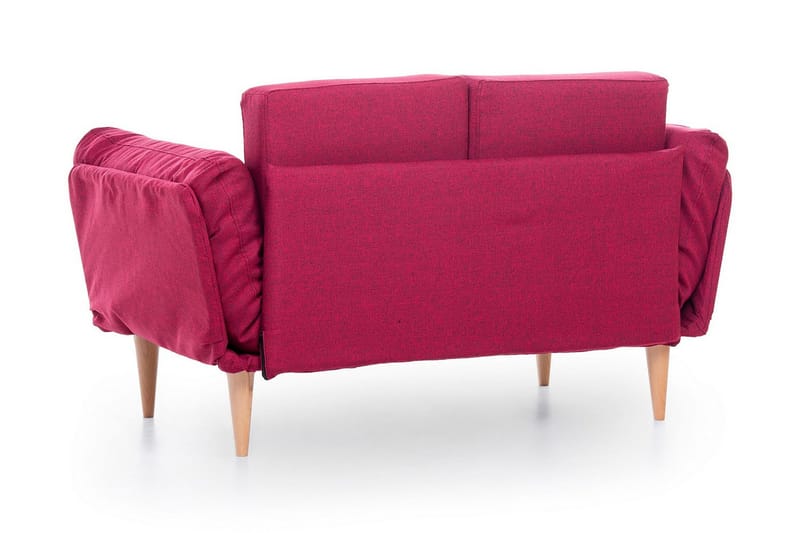 3:n ist Vuodesohva Aitze - Punainen - Huonekalut - Sohva - Vuodesohva - 3 istuttava vuodesohva