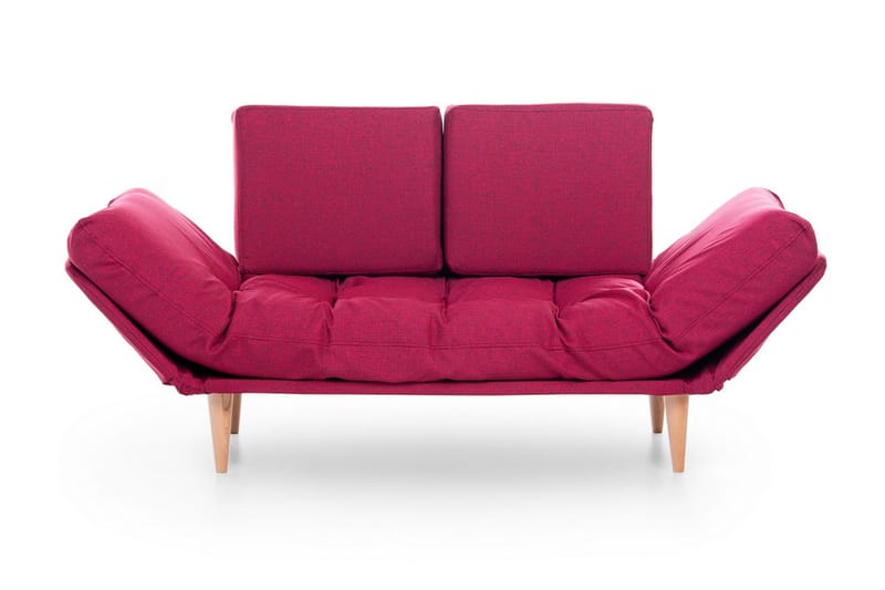 3:n ist Vuodesohva Aitze - Punainen - Huonekalut - Sohva - Vuodesohva - 3 istuttava vuodesohva