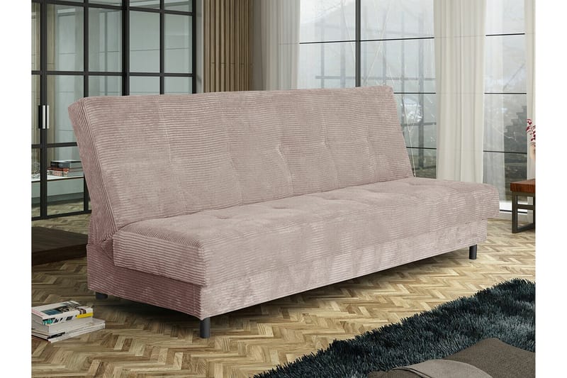 3:n ist Vuodesohva Denegal - Beige - Huonekalut - Sohva - Vuodesohva - 3 istuttava vuodesohva