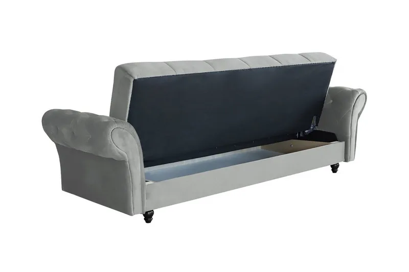 3:n ist Vuodesohva Denegal - Tummansininen - Huonekalut - Sohva - Vuodesohva - 3 istuttava vuodesohva