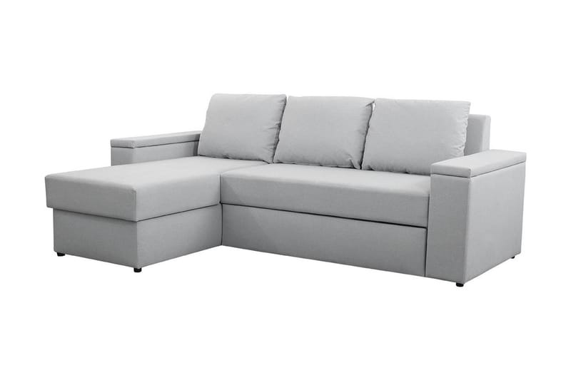 3:n ist Vuodesohva Divaanilla Herisa ja Säilytyksellä, Vaaleanharmaa