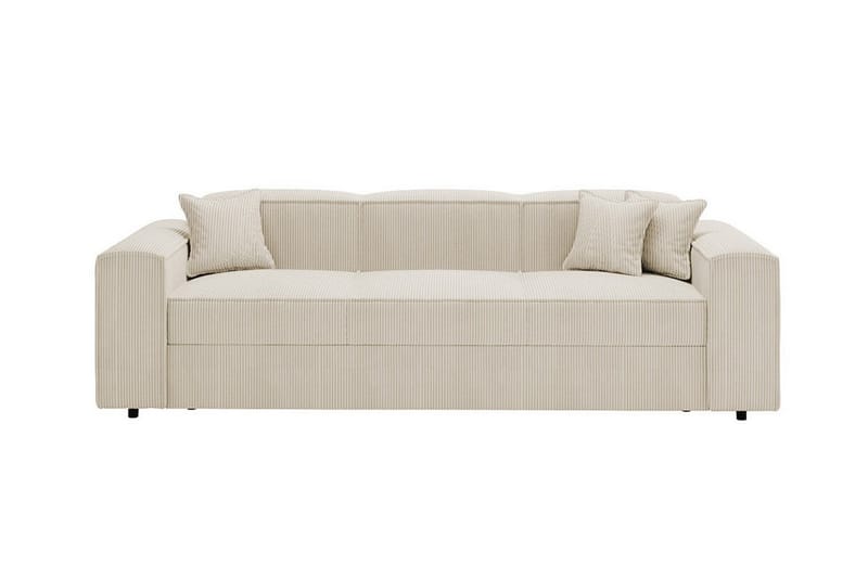 3:n ist Vuodesohva Knocklong - Beige - Huonekalut - Sohva - Vuodesohva - 3 istuttava vuodesohva