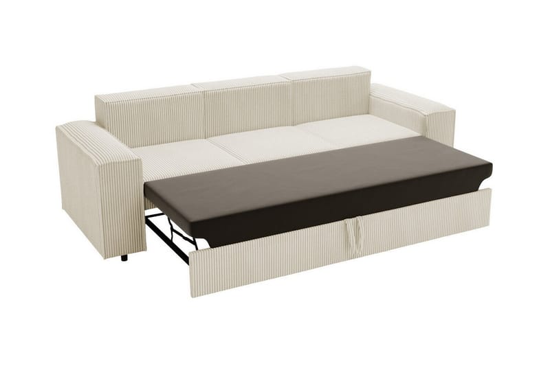 3:n ist Vuodesohva Knocklong - Beige - Huonekalut - Sohva - Vuodesohva - 3 istuttava vuodesohva