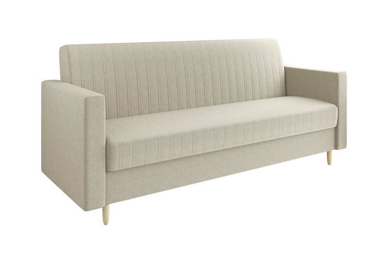 3:n ist Vuodesohva Midfeld - Beige - Huonekalut - Sohva - Vuodesohva - 3 istuttava vuodesohva